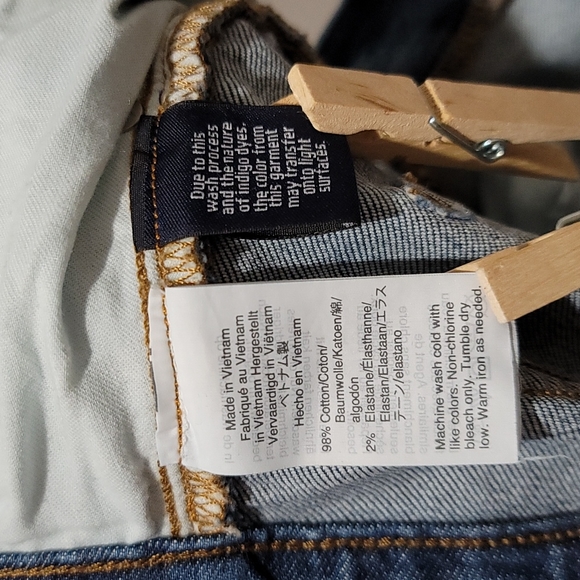 MADEWELL STRAIGHT LEG HIGH WAISTED DENIM BLUE MOM JEANS ECO SLIM BOYJEAN PANT 26 - Picture 14 of 16